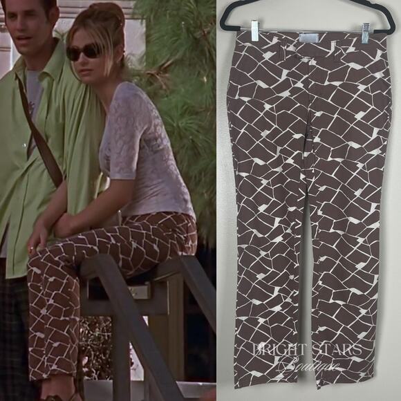 Pants - Extremely Rare Designer Giraffe Print Pants ASO Buffy the Vampire Slayer Vintage